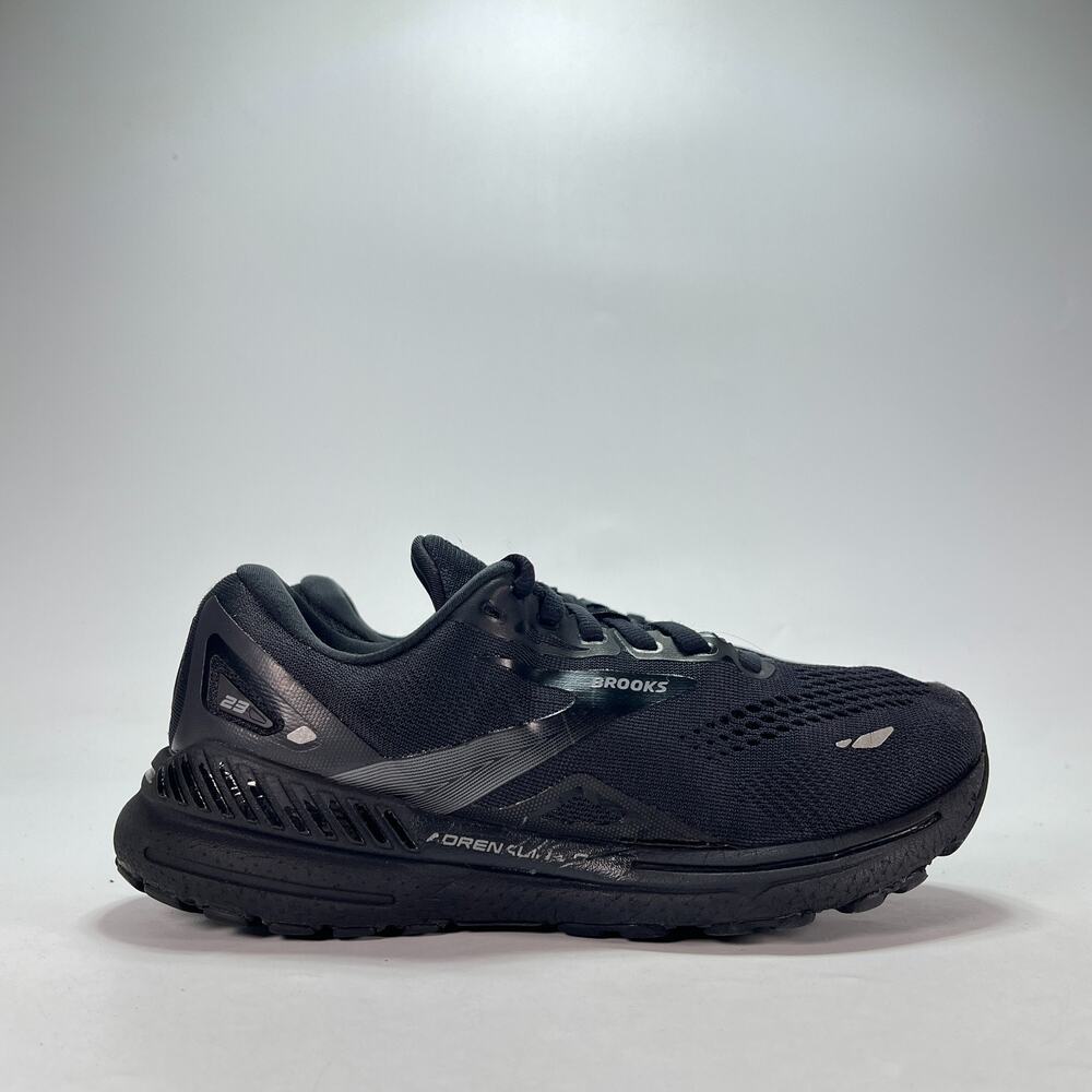 Brooks Adrenaline GTS 23 Black Ebony Road Running Shoes 1203811D020 Women's Sz 7